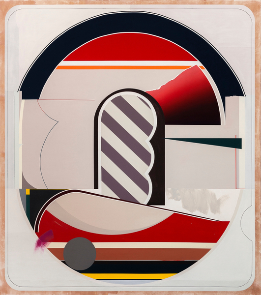 Bernhard Buhmann Lollipop, 2024 Oil and acrylic on canvas 250 x 220 cm 98 1/2 x 86 1/2 in