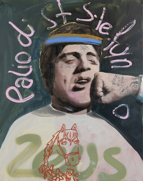 Philip Mueller Palio at Santo Stefano, 2020 Oil on canvas 50 x 40 cm 19 3/4 x 15 3/4 in