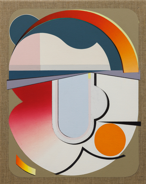 Bernhard Buhmann Untitled, 2024 Oil and acrylic on canvas 50 x 40 cm 19 3/4 x 15 3/4 in