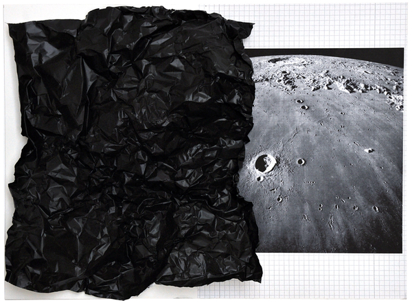 Michael Sailstorfer Dark side of the moon #1, 2012 Mixed media 29.4 x 40 x 6 cm 11 5/8 x 15 3/4 x 2 3/8 in