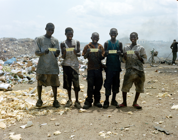 Olaf Breuning 20 Dollar bill, 2007 C-print 122 x 155 cm 48 x 61 in Edition of 6 plus 2 artist's proofs