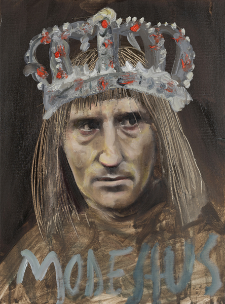 Philip Mueller Tibe guest Jochen, 2020 Oil on canvas 40 x 30 cm 15 3/4 x 11 3/4 in