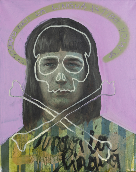 Philip Mueller Tibe guest Thrasher, 2020 Oil on canvas 50 x 40 cm 19 3/4 x 15 3/4 in