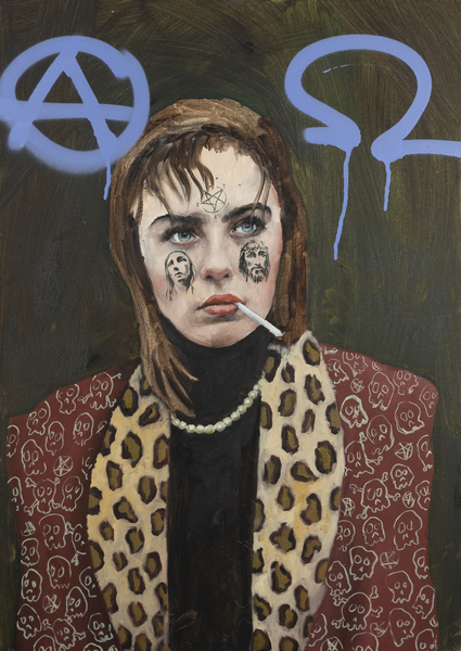 Philip Mueller A-O, 2020 Oil on canvas 70 x 50 cm 27 1/2 x 19 3/4 in