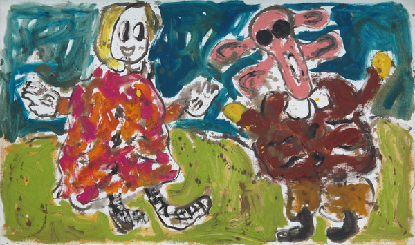 André Butzer Untitled , 2007 Oil on canvas 95 x 160 cm 37 3/8 x 63 in