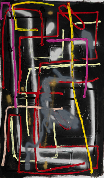 André Butzer Untitled, 2019 Oil on canvas 121 x 71 cm 47 5/8 x 28 in