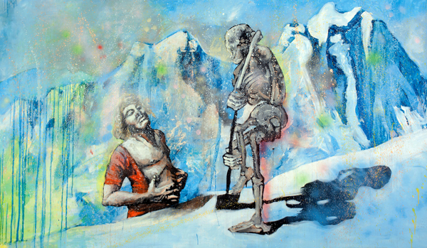 Philip Mueller Salad day, 2010 Acrylic on canvas 150 x 250 cm 59 1/8 x 98 3/8 in