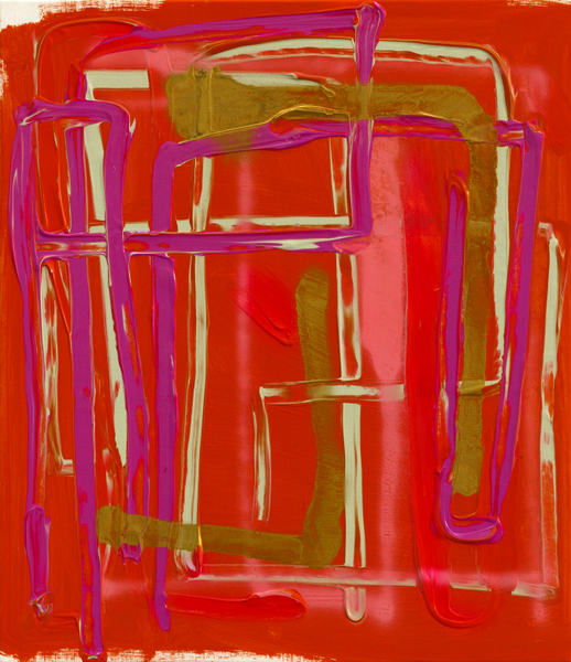 André Butzer Untitled, 2019 Oil on canvas 43 x 37 cm 16 7/8 x 14 5/8 in