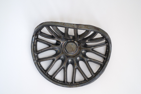 Monika Grabuschnigg Crash (Simulation #2), 2019 Glazed earthenware 32 x 43 x 17.5 cm 12 5/8 x 16 7/8 x 6 7/8 in