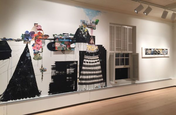 Installation view, Sally Gil: Intergalactic Current at Helen Day Art Center, Stowe, Vermont
