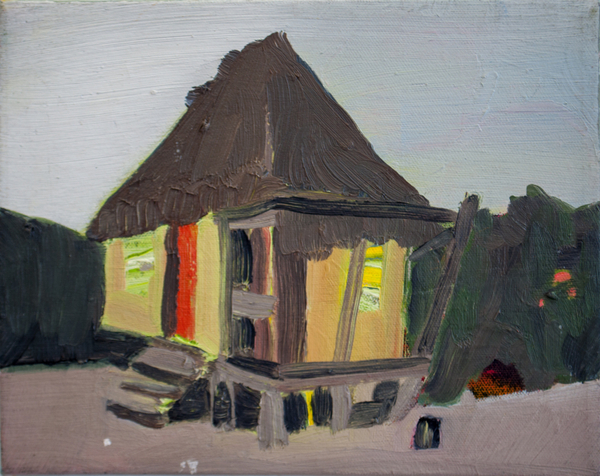 Melora Griffis, beach hut /2, 2016