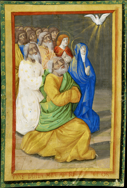 Master of Martainville 183 and Jean Pichore, The Pentecost