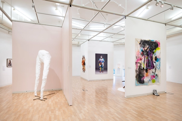 Left to right: Gillian Wearing, Rebecca Ackroyd, Rose Nestler, Jakob Lena Knebl and Caterina Silva.