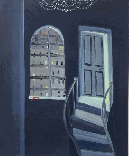 Matthew Wong, Uptown Blues, 2021