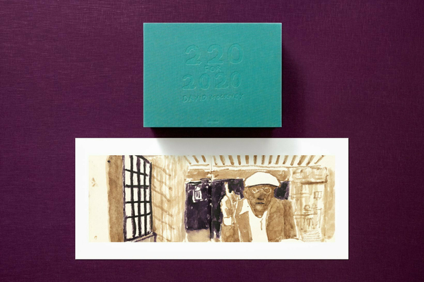 David Hockney, 220 for 2020. Art Edition No. 101–200 ‘Self-Portrait in My Living Room’, 2022