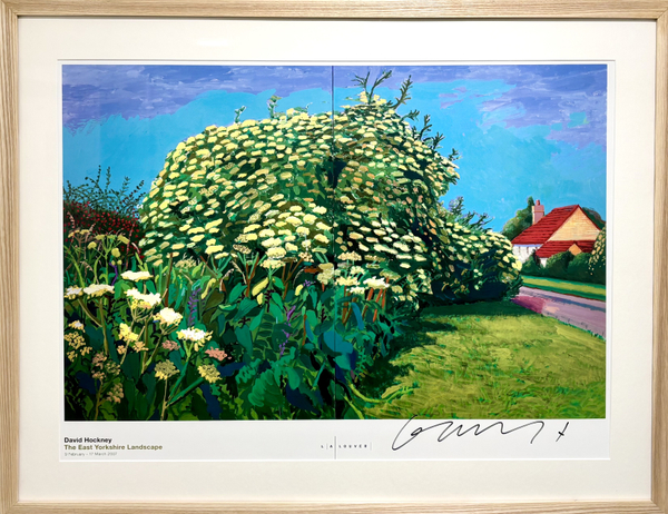 Yorkshire David Hockney Signed