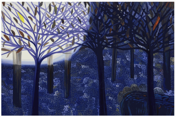 Matthew Wong, Autumn Nocturne, 2021