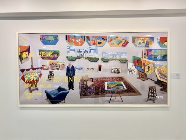 David Hockney, In the Studio, December 2017 - Detail , 2017