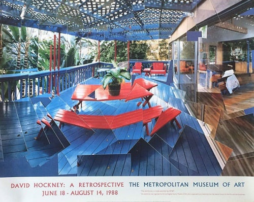 David Hockney, Terrace Without Shadows, 1988