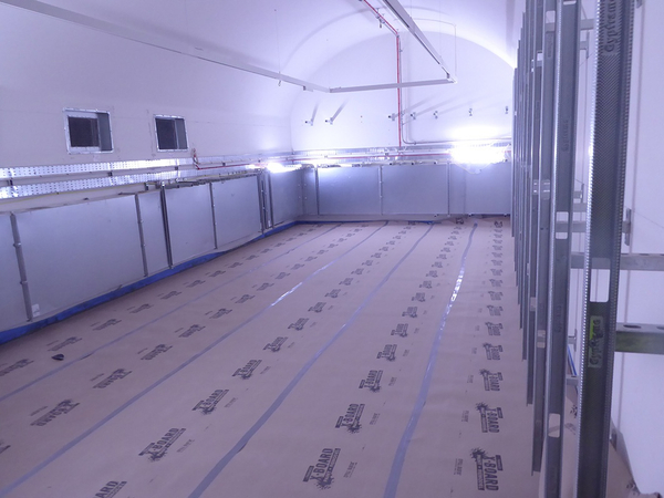 RWS Gallery in the construction phase of the project