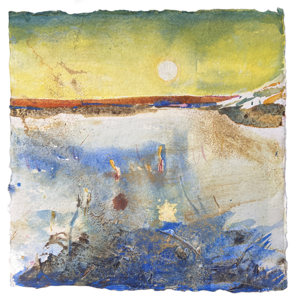 Frances Hatch, Fleet Moon Harvest. Chesil Beach