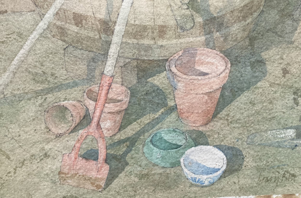 Dennis Roxby Bott, Backyard