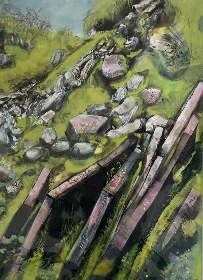 Mark Raggett, Waterfall near Pont ar Daf