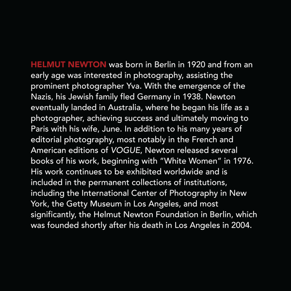 Helmut Newton x Steven Klein