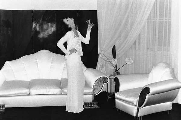 Helmut Newton, At Karl Lagerfeld's, Paris, 1974