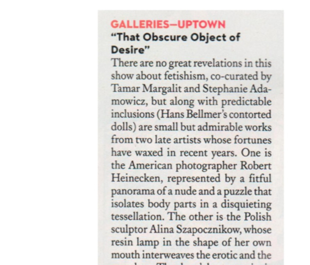 That Obscure Object of Desire