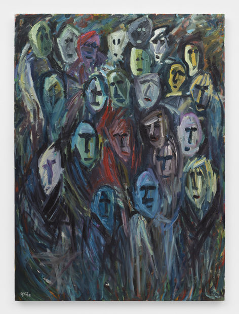 Many of Sharif&rsquo;s works are imbued with biting cultural critique and political satire. In Airport (2009), Sharif depicts a throng...