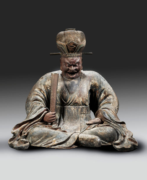 Emma-O Japan, Kamakura period, first quarter 13th century The theme as understood in Japanese Buddhism is represented by the powerful...
