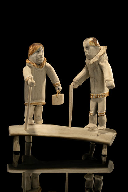 Eekerkik was notably innovative, seeking new techniques to liven up the appearance of antler. In the early 1970s he began...