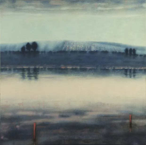 Tania Rutland creates contemplative, semi-abstract landscape paintings that explore the traces human presence leaves upon the countryside. Working in oils...