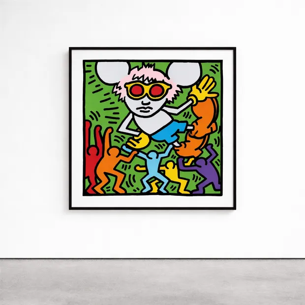 Keith Haring, Andy Mouse 2, 1986