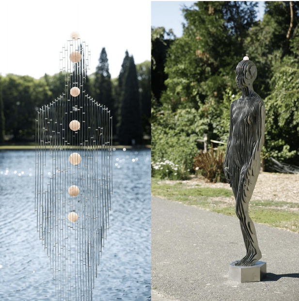 Julian Voss-Andreae, Kundalini (Rose Quartz), 2021