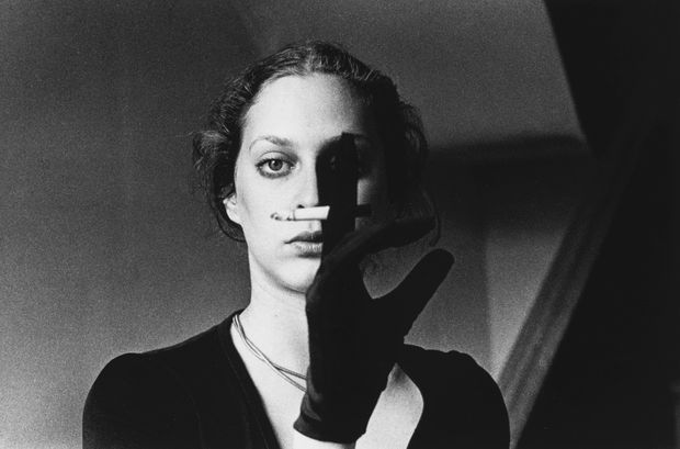 Ralph Gibson, Untitled (woman with cigarette), 1974