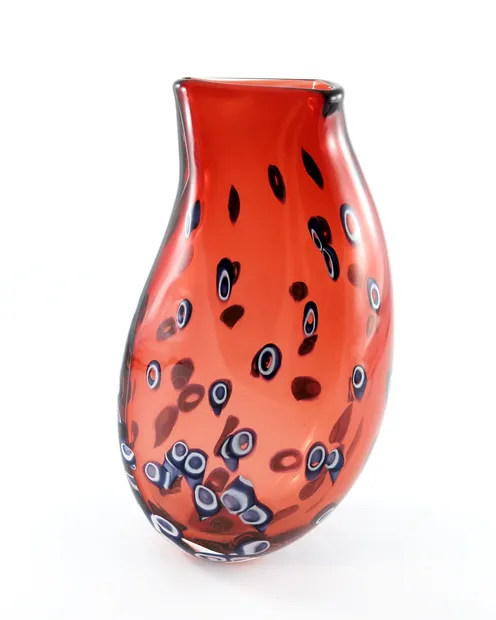 Hula vase tall - orange