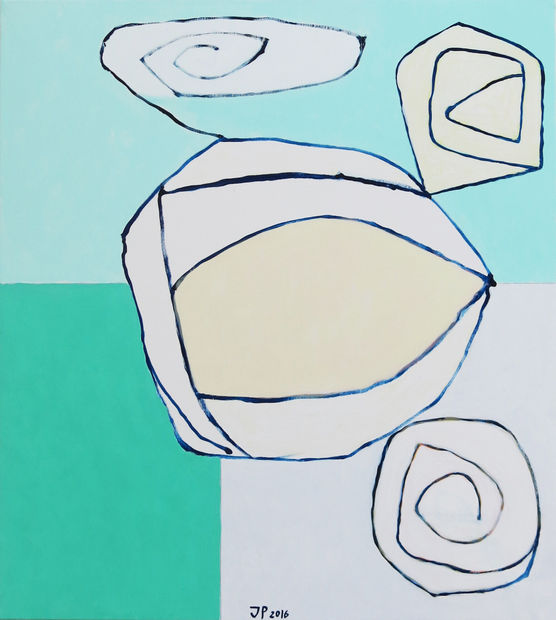 Jürgen Partenheimer, The Cavern of the Mind 100 Poets #22, W. B. Yeats, 2016