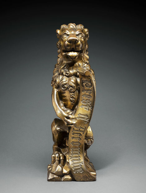Augustus Welby Northmore Pugin, Lion triumphant andiron, 1849 (designed) - 1852 (made)