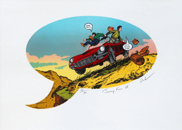 David Mach RA, Jump For It! , 2022