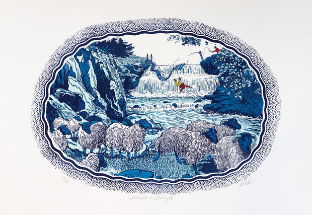 David Mach RA, Shepherd's Delight, 2022