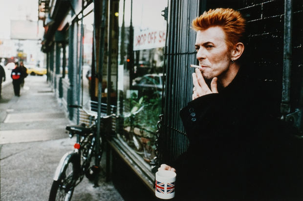 Kevin Cummins, David Bowie, Tea & Sympathy, 1996