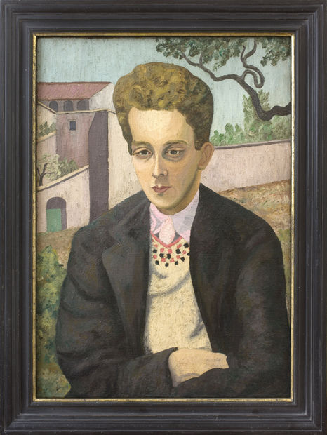 Cedric Morris Portrait of Rupert Doone, 1925 Oil on canvas 91.4 x 66 cm 36 x 26 in