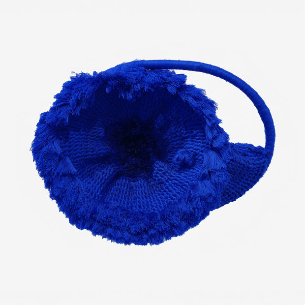 Tammy Kanat ORBIT I (BLUE), 2026 wool, copper 65 x 65 x 30 cm AUD 14,000.00
