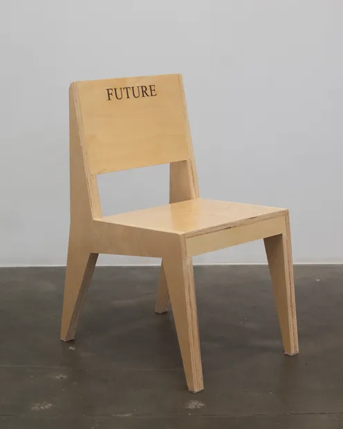 The twelve chairs, designed elegantly and arranged variously, invite visitors to sit. By tethering language to a form so quintessential...