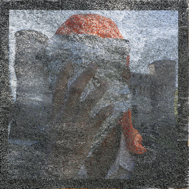 Wilson's new work represents a shift or evolution in the image source. Rather than using found portraiture as in previous...