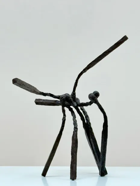 Thomas Wachholz, Vier Tanzende (Zeta), 2025