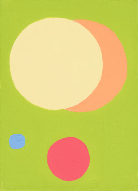 Etel Adnan, Untitled, 2017