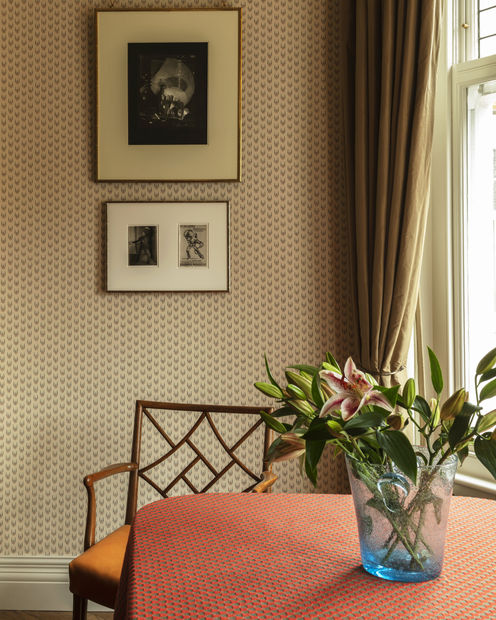 This project was a total refurbishment of a rather neglected mansion flat on Chelsea Embankment for the new owners, a...